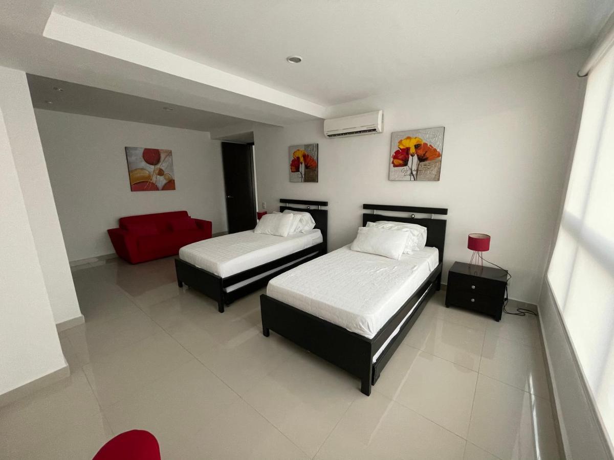 Cartagena Beach Front Apartments Dış mekan fotoğraf